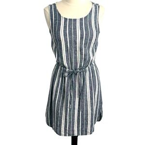 Old Navy Women's Sleeveless Linen-Blend Elasticized Waist Shift Dress, Size SP